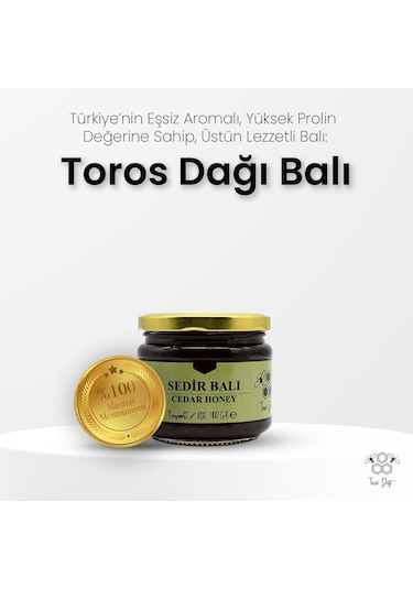 Toros Dağı Toros Bal Süzme Sedir Balı 400 G