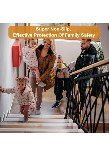 Moveevo Pvc Mat Kaplama Merdiven Bandı, 50mmx10m Şeffaf, Kayma Engeli, Dayanıklı, Yoğun Kullanım, Ev/ofis Uygulamaları