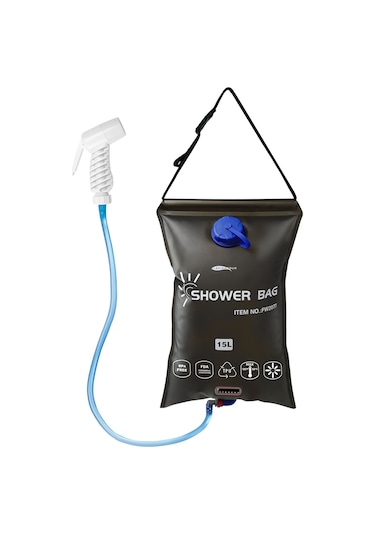 Su Torbası Katlanabilir Su Kabı 15l Taşınabilir Kamp Duş Çantası Açık Hava İçin Su Torbası Diğer