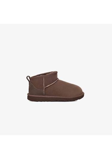 Ugg Classic Ultra Mini Çocuk Kahverengi Bot Düz 1130750k Kahverengi