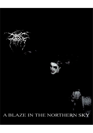 Darkthrone A Blaze in the Northern Sky Büyük Sırt Patch Yama Siyah