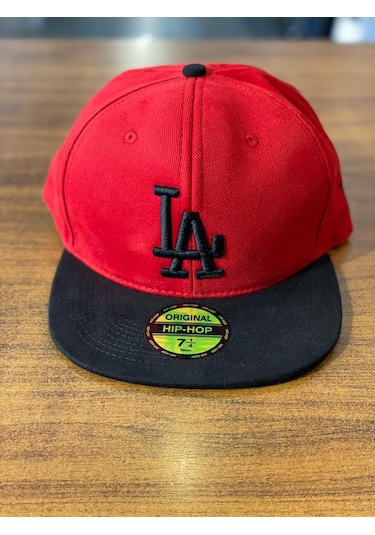 La Lakers Unisex Kırmızı Hip Hop Snapback Rapper Basket Cap Şapka
