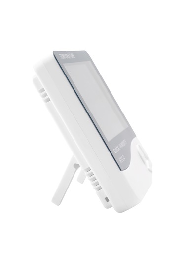 Ximistore9 Htc-2 Ev/iş Mekanları İçin Ekranlı Sıcaklık-nem Ölçer, Zaman Takvimi, Alarm Ve Probe İle -10 C/+70 C , Pil Dahil Değil