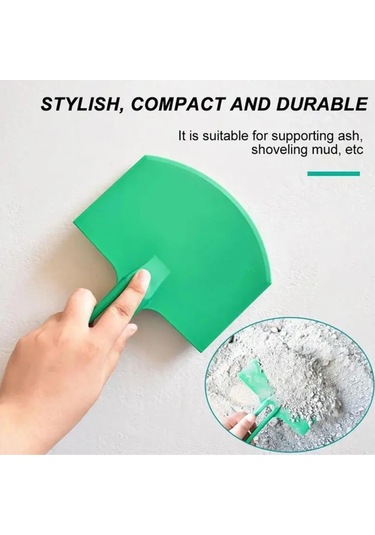 1/2 Kavisli Namlu Şekilli Mala Macun Bıçağı Sıva Mala Alçıpan Çok Renkli