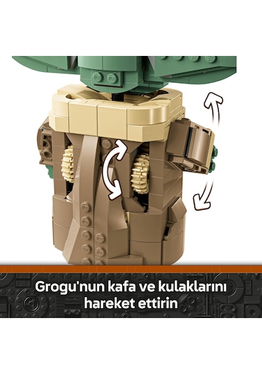 LEGO® Star Wars: The Mandalorian™ Uçan Bebek Arabalı Grogu™ 75403 - 10 Yaş ve Üzeri Çocuklar için Yaratıcı Oyuncak Yapım Seti (1048 Parça) LEGO® Star Wars: The Mandalorian™ Uçan Bebek Arabalı Grogu™ 75403 - 10 Yaş ve Üzeri Çocuklar için Yaratıcı Oyuncak Yapım Seti (1048 Parça)