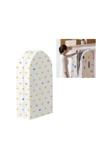 Sones Üç Boyutlu Askılı Cep Gardırop Askılı Cep Toz Kapağı, Boyut: Küçük Artı İşareti Diğer