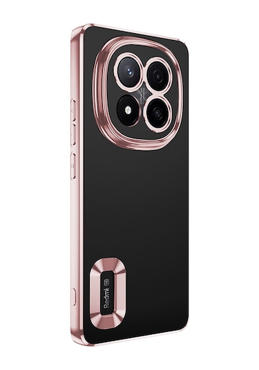 Ariatech Redmi Note 14 Pro Plus Kılıf Kamera Korumalı Logo Gösteren Omega Kapak - Sie Mavi