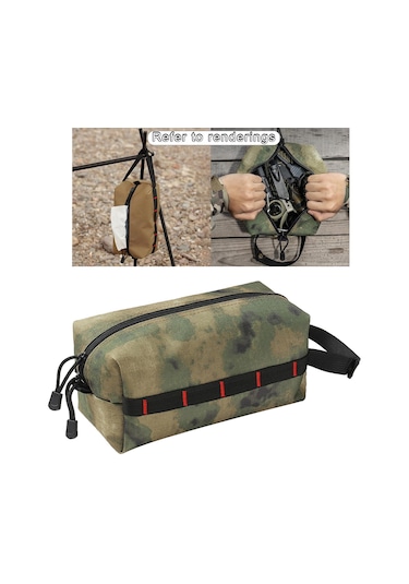 Suntek Taşınabilir Doku Kağıt Kutu Mürekkep-kamuflajı-230x100x125mm Mürekkep Kamuflajı Çok Renkli