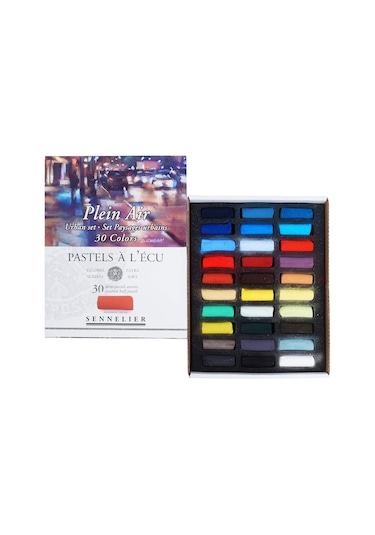 Sennelier Soft Pastel Urban Seti 30'Lu - Yarım Boy