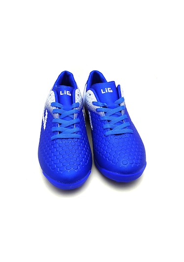 Lig Belen Erkek Futbol Çimsaha Halısaha Ayakkabısı - Mavi