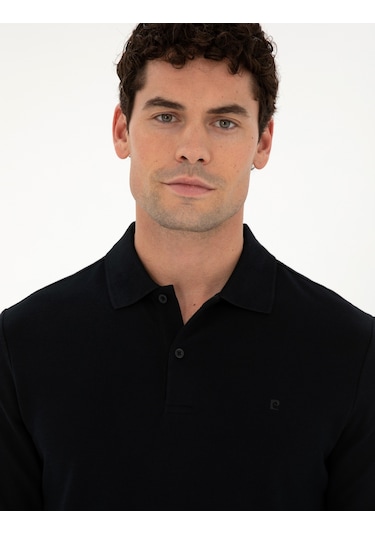 Pierre Cardin Erkek Siyah Sweatshirt 50294438-VR046 Siyah