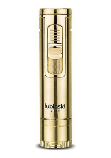 Lubinski 1li Torch Altın Puro Çakmağı 8171at