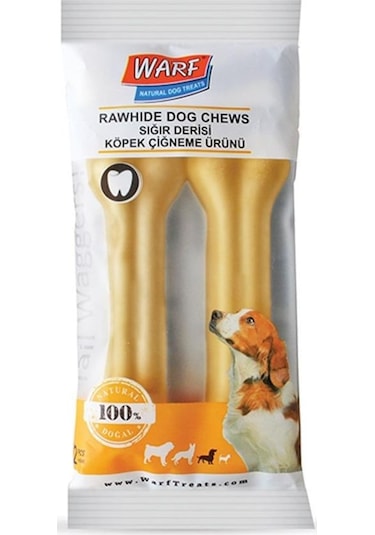 Warf Köpek için Naturel Pres Kemik 12.5 CM 2'li