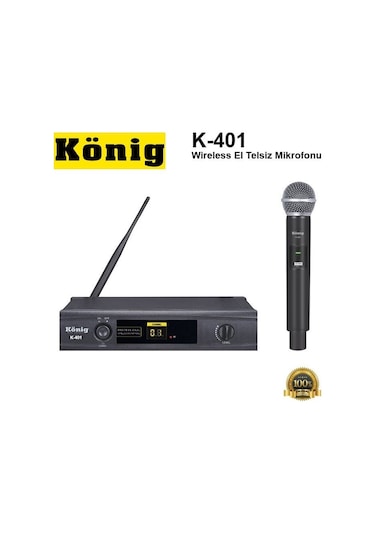 König K-401 Wireless El Telsiz Mikrofonu