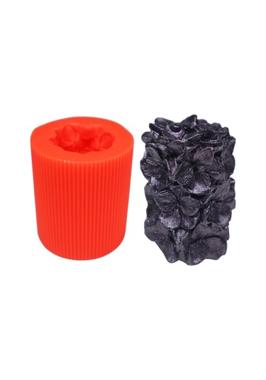 Papatyalı Mumluk Silikon Kalıp M-123