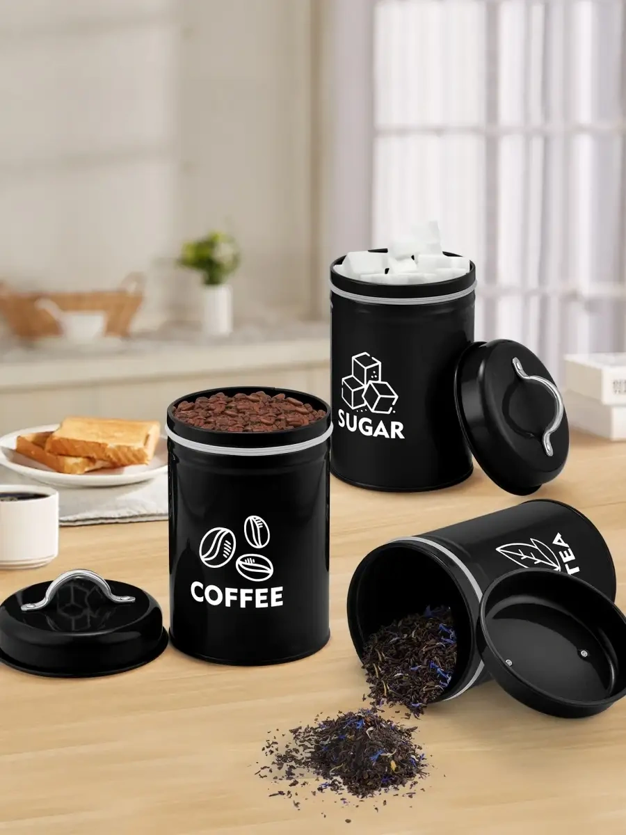 Haware 1200 Ml, 3 Adet Kavanoz/kap/kutu Seti 71364470