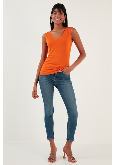 Lela Bayan Bluz 5864384 Oranj Oranj