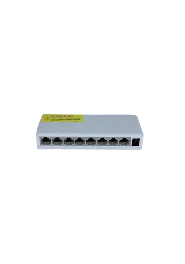 Longline 8 Port Gigabit Ethernet Switch 10/100/1000 Mbps Plastik Kasa