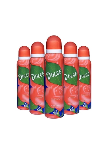 Dolce Classic Kadın Sprey Deodorant 5 x 150 ML