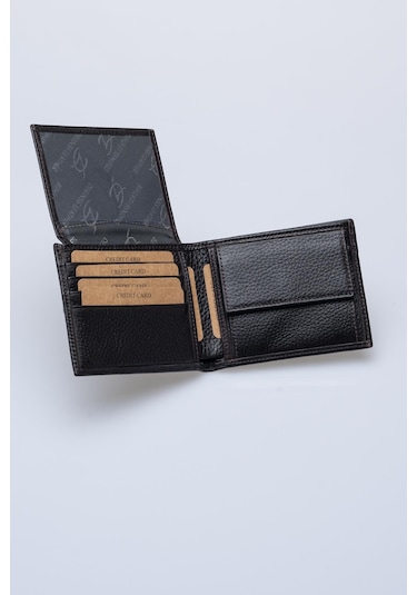 DERİNSS DRC7064 Hakiki Deri Erkek Kahverengi Cüzdan