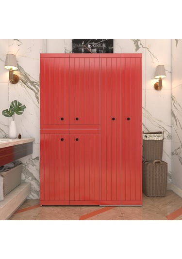 Kenzlife Membran Çamaşır Kurutma Makinesi Dolabı Yaromira Krmbyz Çitçit 180 120 64 Mebran Kapak Suntalam Gövde Beyaz