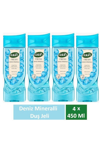 Dalan Duş Jeli Fresh Deniz Minerali 450 Ml X 4 Adet