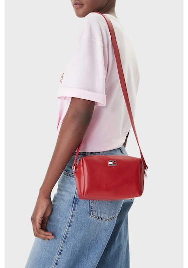 Tommy Jeans Bayan Çanta Aw0aw18456 Xle Kırmızı