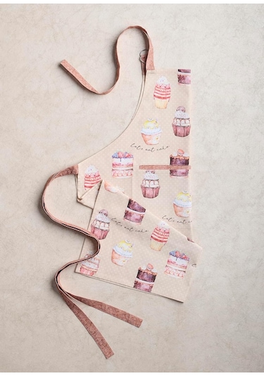 Önlük Pamuk 1 Parça Ayarlanabilir Boyun Askılı Orta Cepli Önlük 36 - Pastalar, Diğer