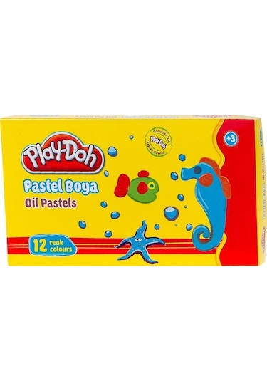 Play-Doh Pastel Boya 12 Renk  Pa002