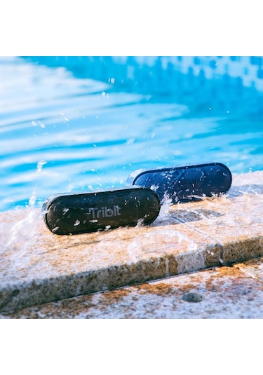 Tribit Xsound Go 2x8w 24 Saat Oynatma Süresi Ipx7 Su Geçirmez Taşınabilir Tws Bluetooth Hoparlör Kırmızı