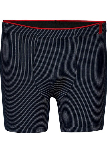 Weweus Lacivert Pamuk Elastan Çizgili Boxer 14921 Lacivert