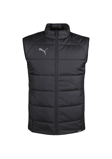 Puma Teamliga Vest Jacket Erkek Günlük Yelek 65796803 Siyah