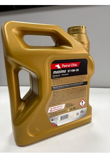 Maxima Xt 5w-30 4l Motor Yağı Üretim Tarihi 2025