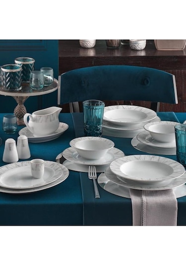 Güral Porselen Tls84Yt9306065 Tolstoy 84 Parça 12 Kişilik Yemek T