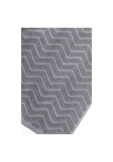 Taffeta X Bathmat Space - Ekstra Yumusak, Modern %100 Pamuk 50X75 Gri