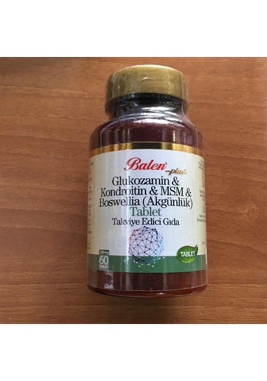 Balen Glukozamin Kondroitin Msm Tablet 60 Adet