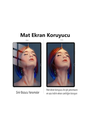 Huawei Matepad 12 X Mat Ekran Koruyucu Şeffaf 12 İnç