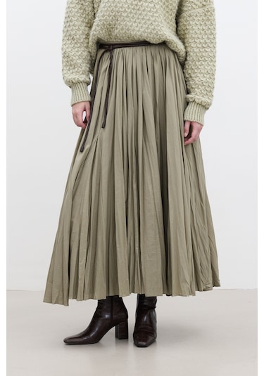 Pılıse Maxı Etek Çağla Çağla