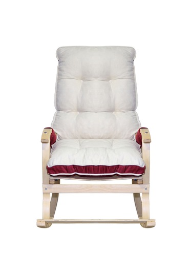 Mobildeco Sultan Lüx Ahşap Çift Minderli Çift Cepli Sallanan Sand Ceviz