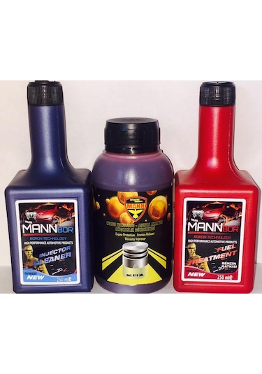 Mann Motor Onarıcı Benzin Katkısı Enjektör Temizleyici