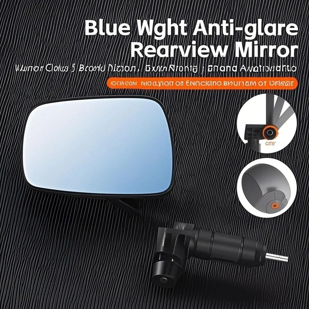 Fortunelane Bisiklet Katlanır Arka Ayna, Kolay Montaj Güvenlik Ekipmanı