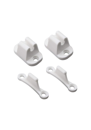 2x T Şeklinde Kapı Durdurucu Tutucu Kiti Durdurma Tutucu Plastik Kanca Tutucu Karavan Karavan İçin Uyumludur