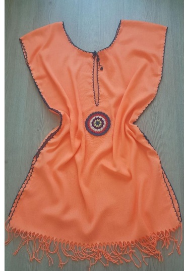 Plaj Elbisesi Turuncu