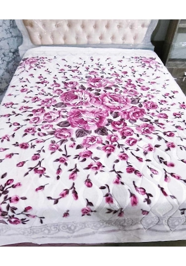 Sarar Battaniye Çift Kişilik Battaniye Pembe