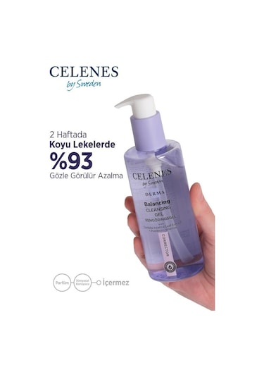 Celenes Leke Karşıtı Derma Yüz Yıkama Jeli