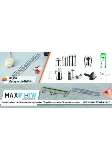 Maxiflow Banyo Paslanmaz Dispanser Z Katlama Kağıt Havluluk 200