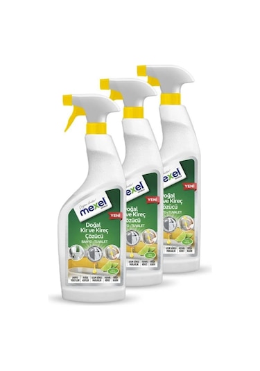 Doğal Banyo Tuvalet Kir Ve Kireç Çözücü Lime Kokulu 750 Ml 3'lü