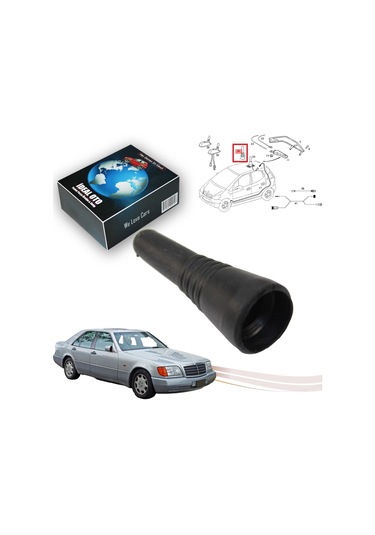 Mercedes S W140 1991-1998 İçin Anten Plastiği / Lastiği A2028270031