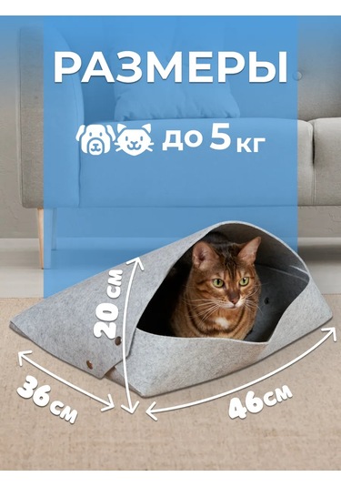 Eva Pets Yatağı Olan Kedi Ve Köpek İçin Ev 188538064