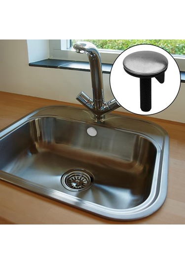 Yaleker 304 Paslanmaz Çelik Mutfak Lavabo Delik Kapakları, 12-43mm Delikler İçin, Sulama Önleyici, Dekoratif Ve Dayanıklı, 4 Adet Set Gümüş